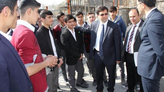 Milli Eğitim Müdürümüz Sayın Veysel DURGUN´UN Anadolu İmam Hatip Lisesi Ziyareti