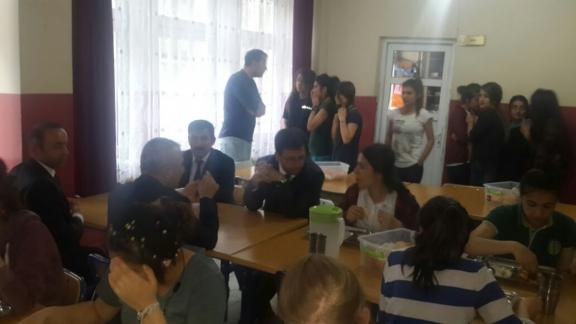 İl Milli Eğitim Müdürümüz Gazi Mustafa Kemal Anadolu Lisesi Pansiyonunu  Ziyaret Etti