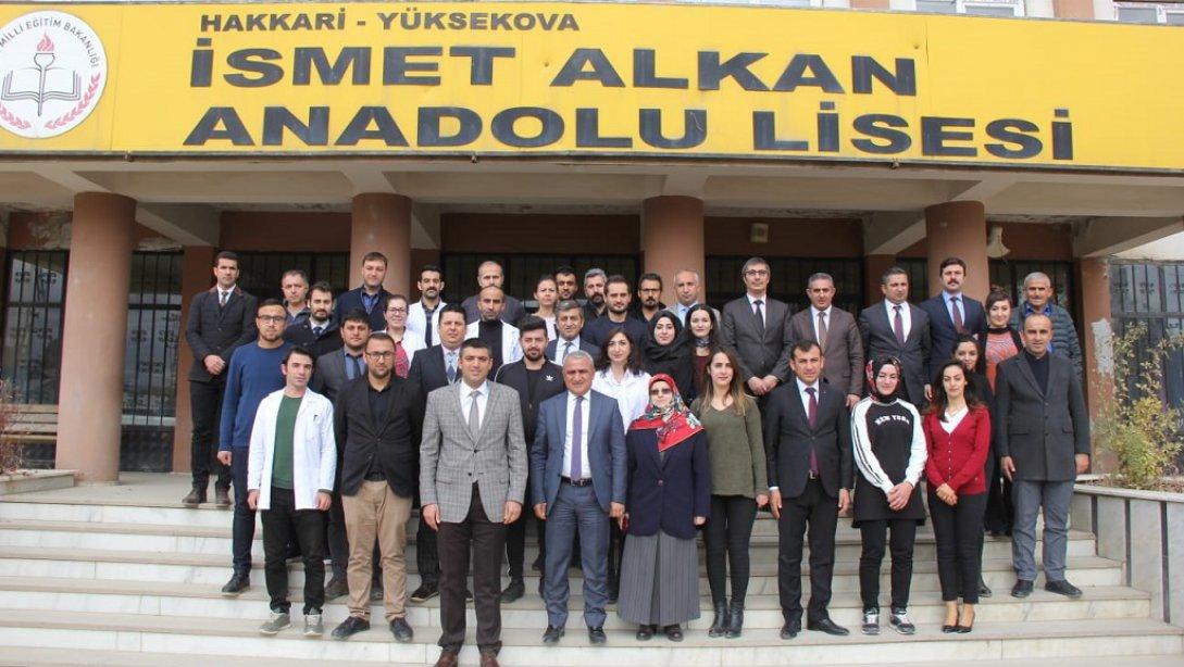 İl Milli Eğitim Müdürümüz Sayın Bilal GÜR Yüksekova İlçemizde Okulları Ziyaret Etti.